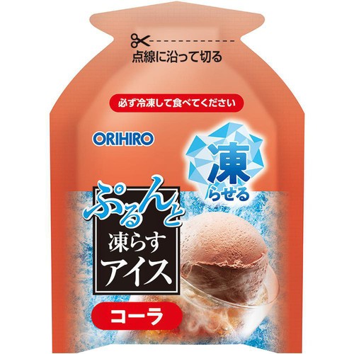 オリヒロ ぷるんと凍らすアイス  ソーダ + コーラ 12個