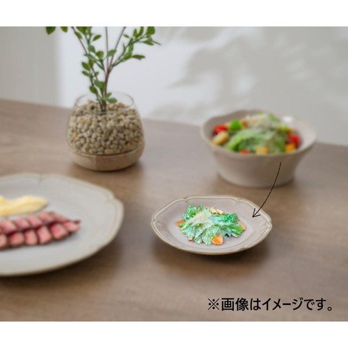 アンジュ 14cm皿 美濃焼 ホワイト