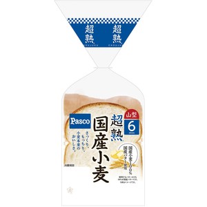 パスコ 超熟 国産小麦山型 6枚 Green Beans | グリーンビーンズ by AEON