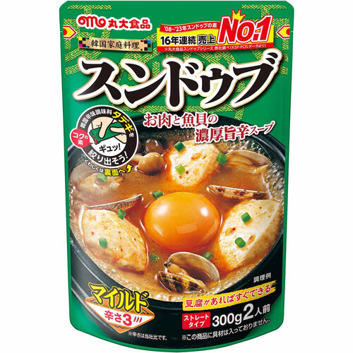 丸大食品 スンドゥブ マイルド 2人前 300g