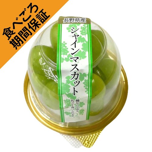 ［食べごろ+］長野県産 たけむらふぁーむのシャインマスカット 160g