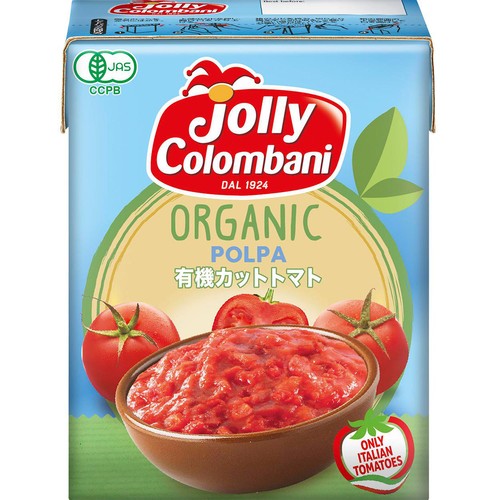 CONSERVE ITALIA 有機カットトマト 390g Green Beans | グリーン