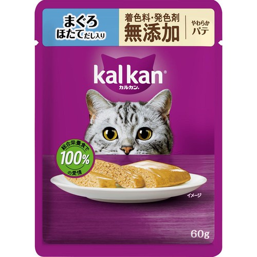 【ペット用】 マースジャパン カルカン やわらかパテ まぐろ ほたてだし入り 60g