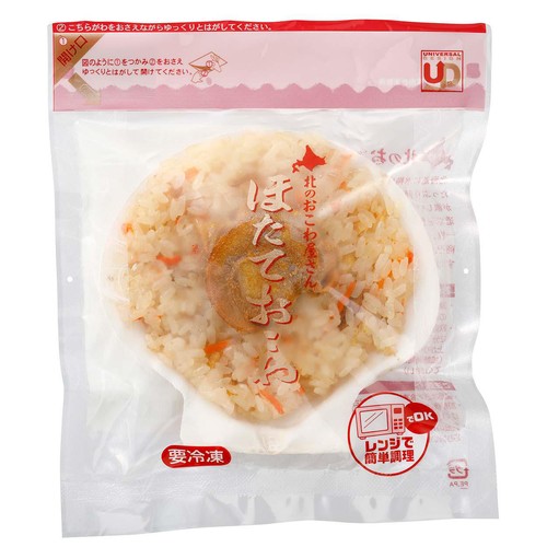 カネダ海洋食品 北海道産帆立おこわ【冷凍】 130g