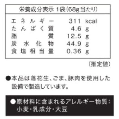 ジェーシーシー モーモーサンンド 68g