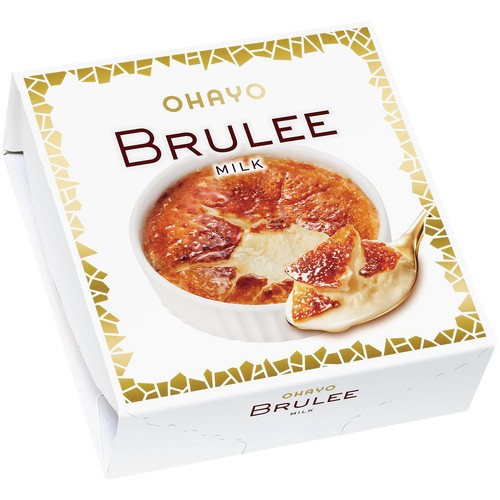 オハヨー乳業 BRULEE MILK 【冷凍】 104ml