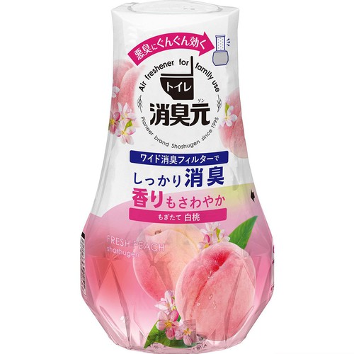 小林製薬 トイレの消臭元 もぎたて白桃 400mL