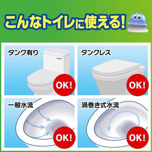 ジョンソン スクラビングバブル トイレスタンプフレグランス 黒ズミケア 替え2P オーシャンシャワー 38g x 2