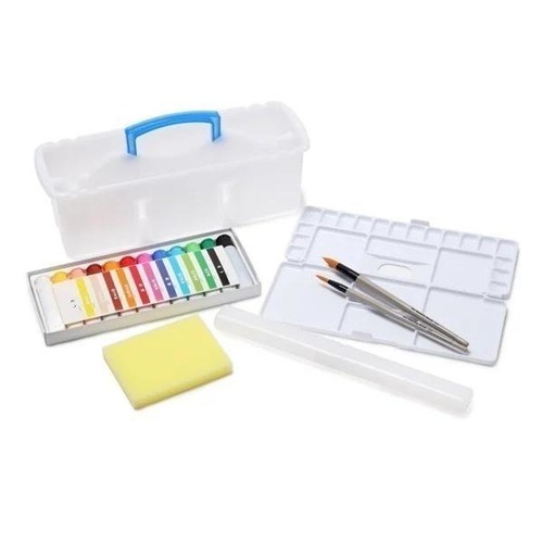 画材セット ラベンダー x グリーン トップバリュ Green Beans