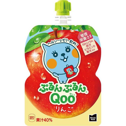 コカ・コーラ Qooぷるんぷるんりんご 125g
