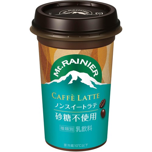 森永乳業 マウントレーニア カフェラッテ ノンスイート 240ml