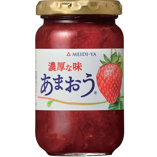明治屋 国産いちごジャム 濃厚な味あまおう 195g Green Beans