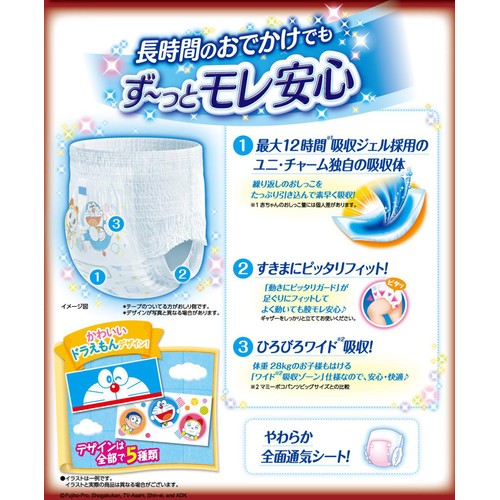 ユニ・チャーム マミーポコパンツ ドラえもん ビッグより大きい(13～28kg) 24枚