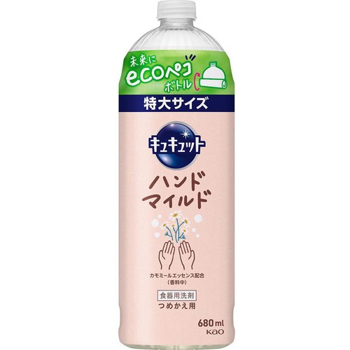 花王 キュキュット ハンドマイルド カモミールの香り つめかえ用 680ml