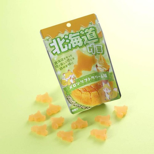 しゃけを 北海道グミ メロンソフトクリーム味 40g