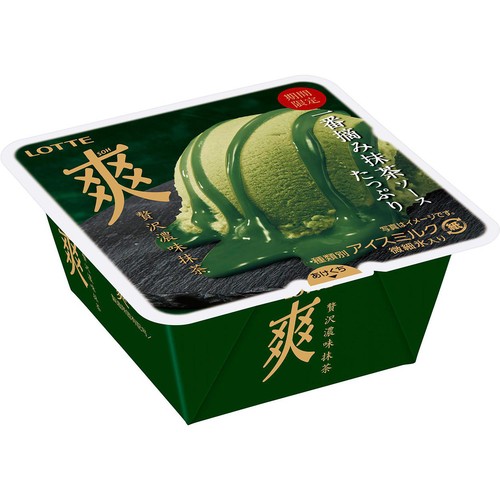 ロッテ 爽 贅沢濃味抹茶 185ml Green Beans | グリーンビーンズ by AEON