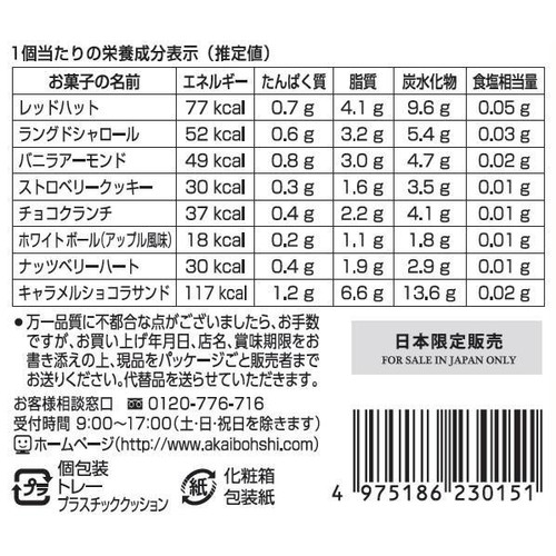 赤い帽子 ブルー 175g