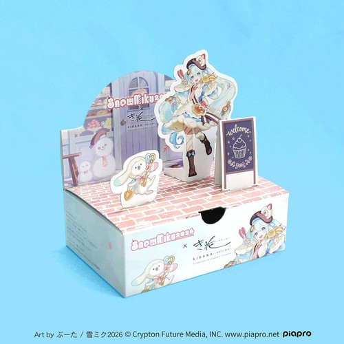 【数量限定】壺屋総本店 雪ミク2026 x き花プティモ 6枚入