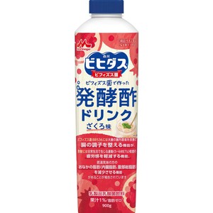 森永乳業 ビヒダス 発酵酢ドリンク ざくろ味 900g Green Beans