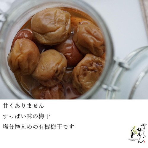 深見梅店 やさしい梅屋さん 有機梅干し うすしお味 100g Green Beans