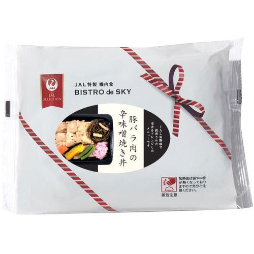 JAL特製 機内食 BISTRO de SKY 豚バラの辛味噌焼き丼【冷凍】 300g