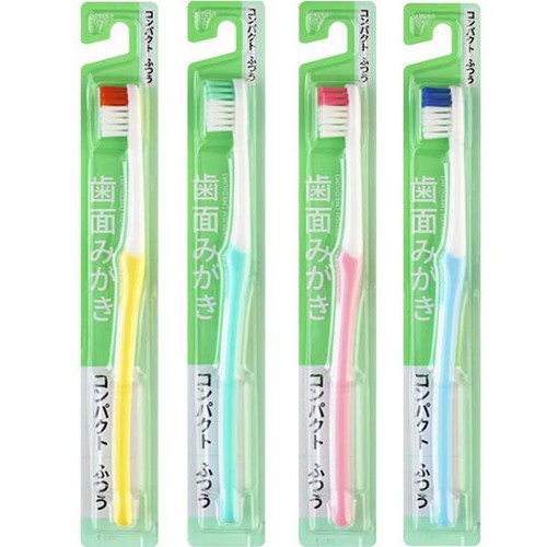 セレラトゥール 歯面みがきハブラシ コンパクト ふつう 1本 Green