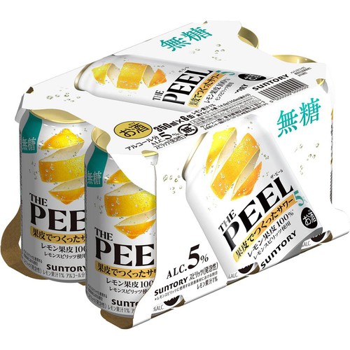 5%】 サントリー ザ・ピール レモン 350ml x 6本 Green Beans