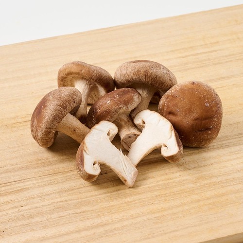 ［鮮度+］【有機】福島県産 生しいたけ(菌床栽培) 100g(6個)