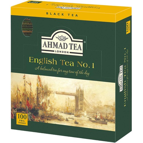 AHMAD TEA イングリッシュティーNO.1ティーバッグ 2gX100
