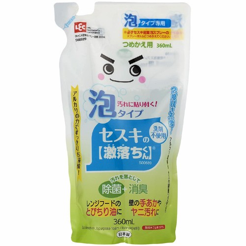 レック 激落ち セスキ密着泡スプレー つめかえ用 360ml 1個