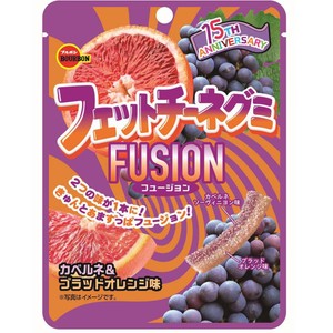 ブルボン フェットチーネグミFUSIONカベルネ&ブラッドオレンジ 50g