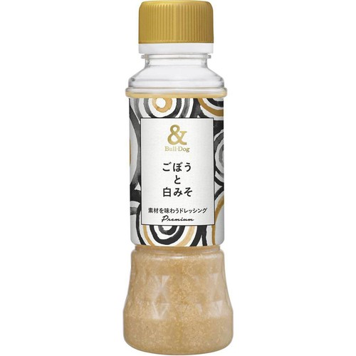 ブルドック 素材を味わうドレッシング プレミアムごぼうと白みそ 200ml