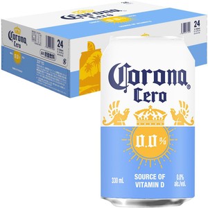 ノンアルコール】 コロナ セロ 缶タイプ 1ケース 330ml x 24本 Green