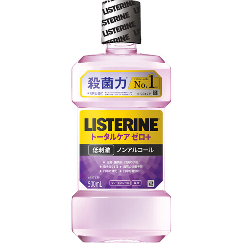 リステリン トータルケアゼロ+ ノンアルコール 500ml