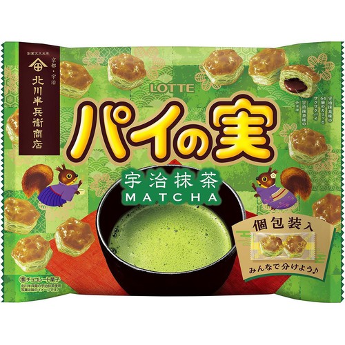 ロッテ パイの実シェアパック 宇治抹茶 124g