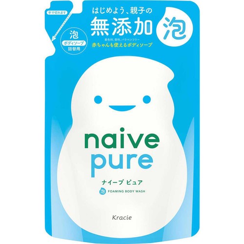 クラシエ ナイーブピュア 泡ボディソープ 詰替用 450mL