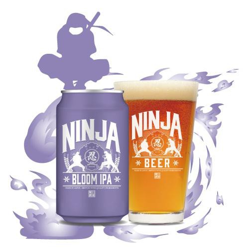 【4.5%】 日本ビール 忍者ブルーム アイピーエー 350ml