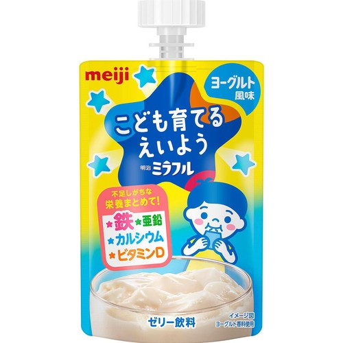 明治ミラフル ゼリー ヨーグルト風味 1歳頃から 100g