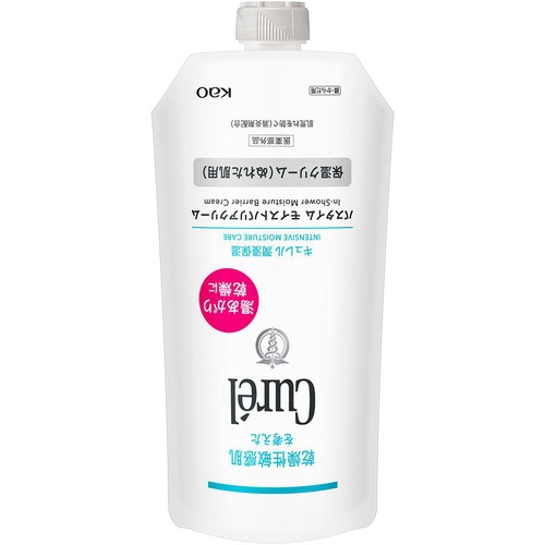 花王 キュレル バスタイム モイストバリアクリーム つりさげパック 310g