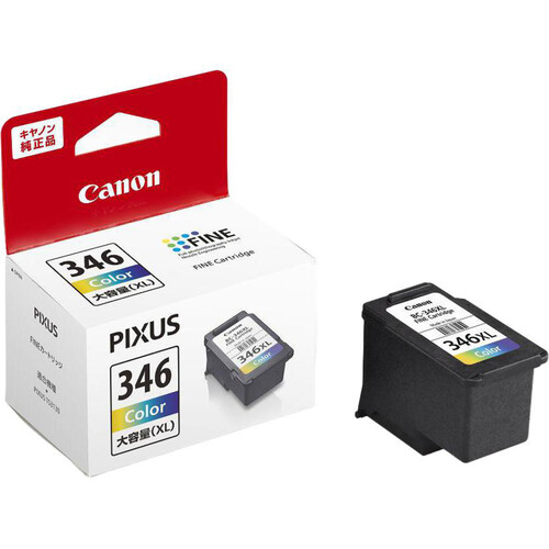 キヤノン BC-346XL FINE インクカートリッジ 3色カラー 大容量 Green