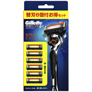 【まとめ売り】Gillette 5+1　替刃 Gillette プロシールド 5+1 替え刃 4個入 × 6 Gillette プロシールド