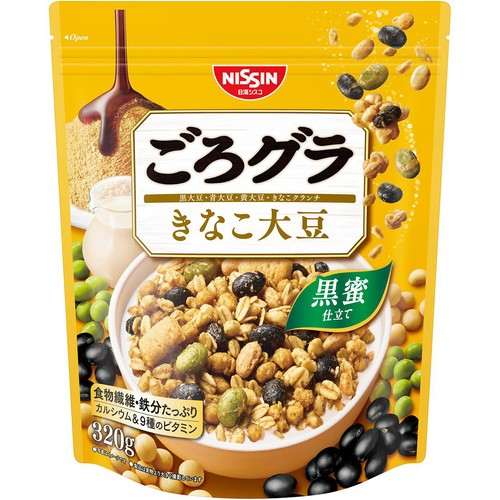 日清シスコ ごろグラ きなこ大豆 320g Green Beans | グリーンビーンズ