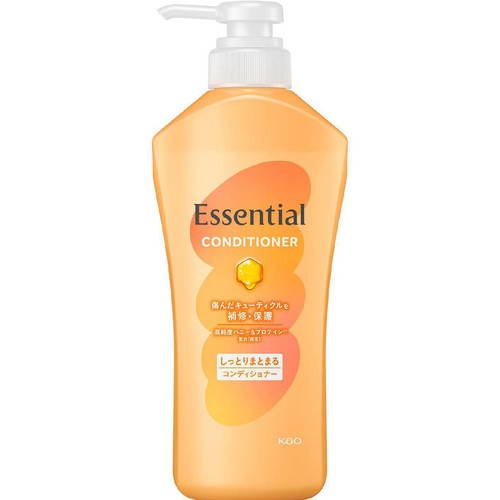 花王 エッセンシャル しっとりまとまる コンディショナー ポンプ 450ml