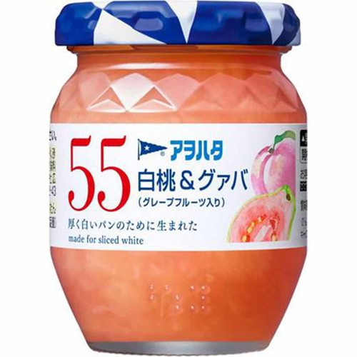 アヲハタ 55 白桃&グァバ(グレープフルーツ入り) 150g