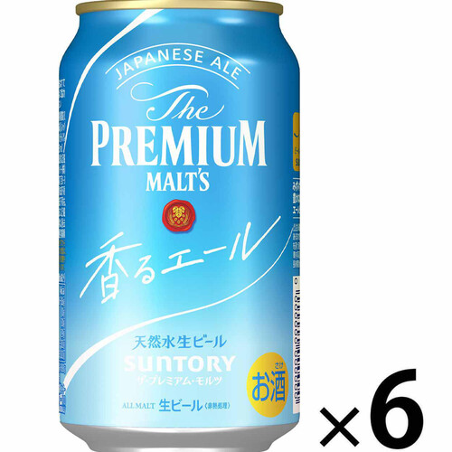 サントリー ザ・プレミアム・モルツ ジャパニーズエール 香るエール 350ml x 6本