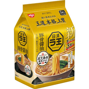 日清食品 日清ラ王 豚骨醤油 3食パック 300g