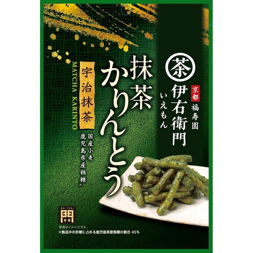 モントワール 伊右衛門 抹茶かりんとう 70g Green Beans | グリーン