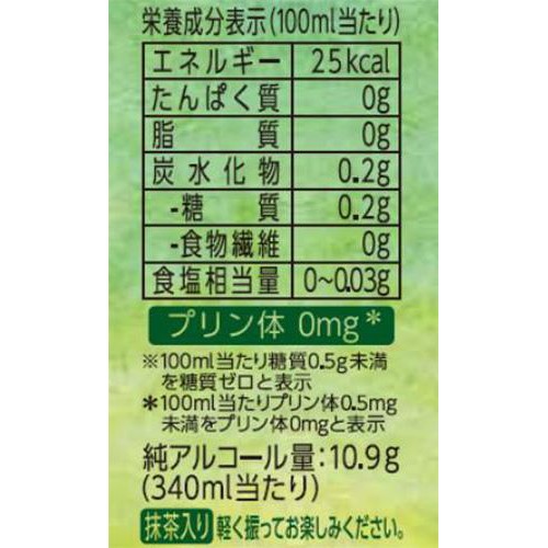 【4%】 合同酒精 鍛茶 鍛高譚の緑茶ハイ 340ml
