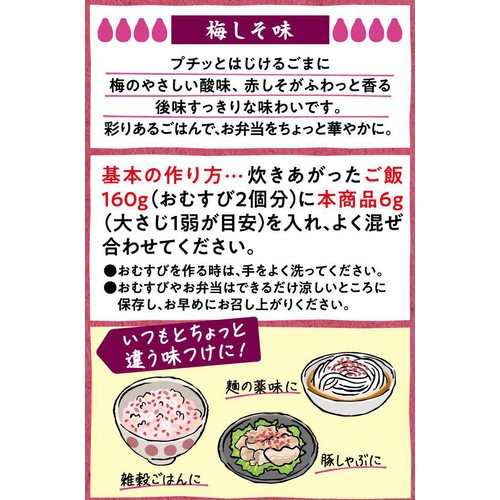 永谷園 おとなの味ごま 梅しそ味 26g
