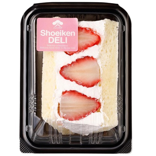 【冷凍】SHOEIKEN DELI イチゴクリームサンド 1食